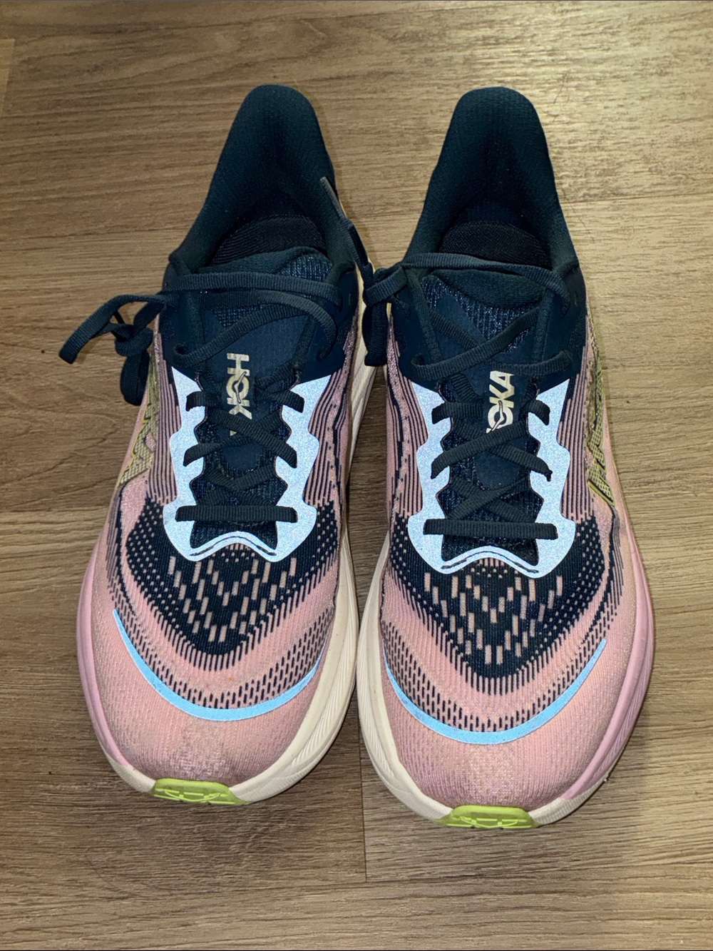 HOKA Skyflow Midnight Pink Twilight Women’s Running Shoes Size 11 B